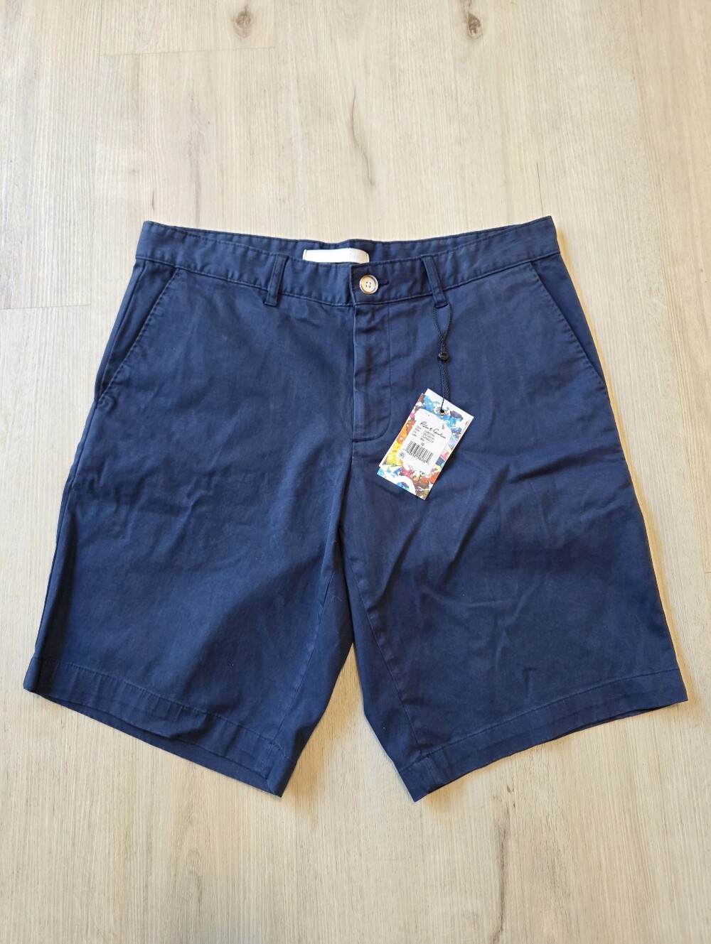 Robert Graham Lonestar Men's Shorts Size 30 Navy